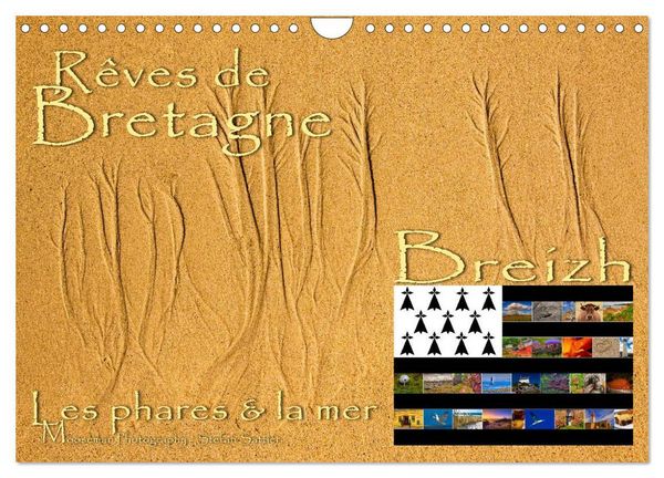 Produktbild: Rêves de Bretagne - Breizh (Calendrier mural 2026 DIN A4 vertical), CALVENDO calendrier mensuel