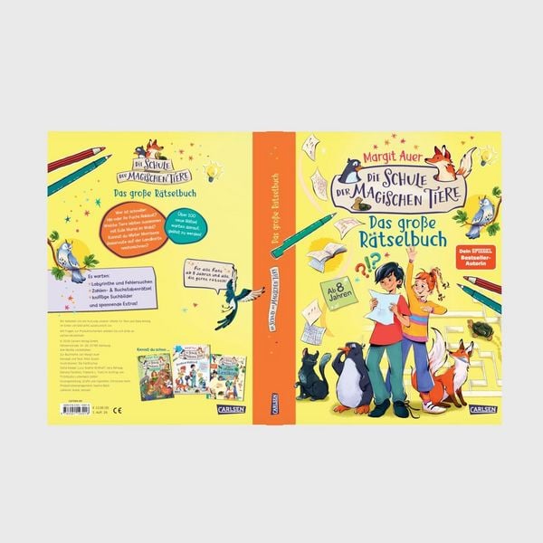 Produktbild: Die Schule der magischen Tiere Besch&auml;ftigung: Das gro&szlig;e R&auml;tselbuch