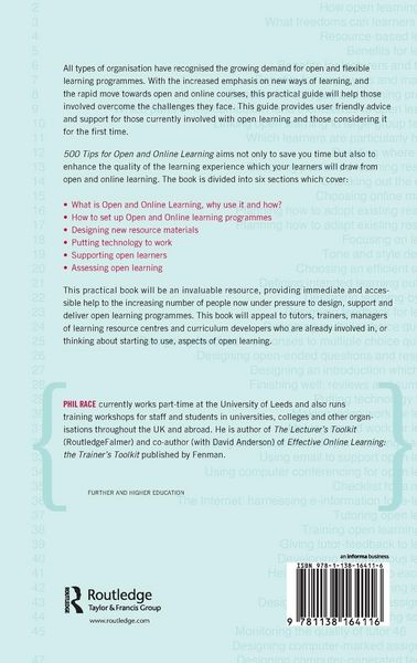 Produktbild: 500 Tips for Open and Online Learning
