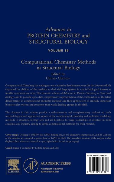 Produktbild: Computational Chemistry Methods in Structural Biology