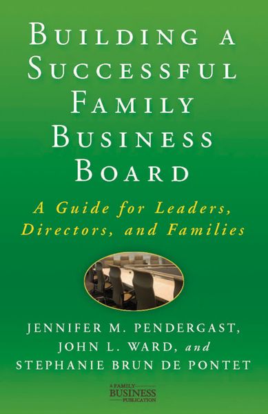 Produktbild: Building a Successful Family Business Board