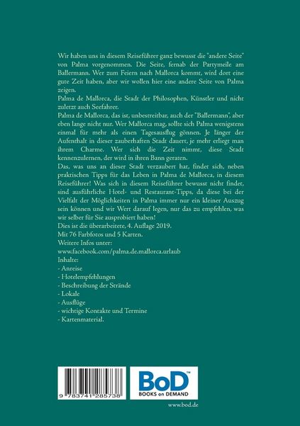 Produktbild: Reisef&uuml;hrer Palma de Mallorca