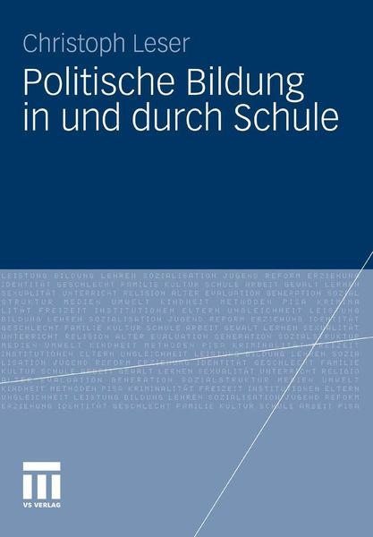 Produktbild: Politische Bildung in und durch Schule