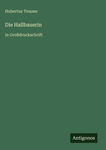 Produktbild: Die Hallbauerin