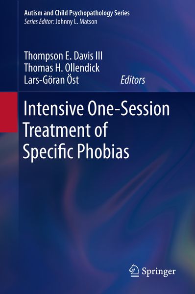 Produktbild: Intensive One-Session Treatment of Specific Phobias