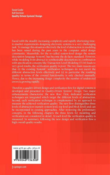 Produktbild: Quality-Driven SystemC Design