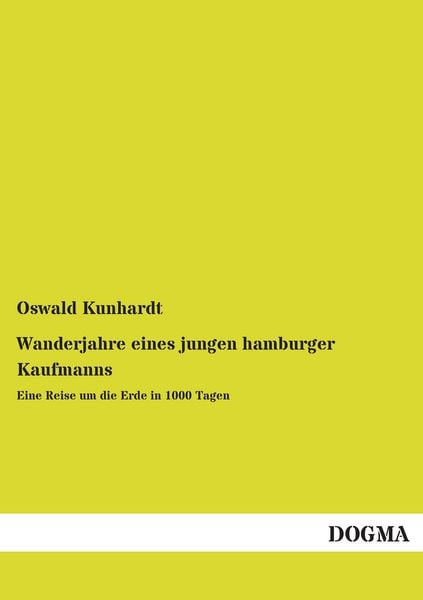 Produktbild: Wanderjahre eines jungen hamburger Kaufmanns