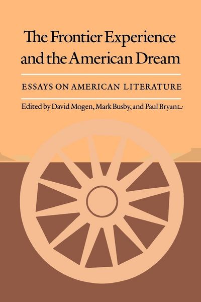 Produktbild: The Frontier Experience and the American Dream