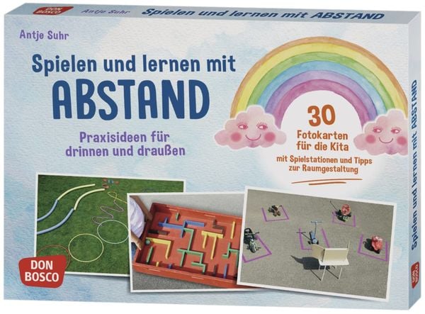 Produktbild: Spielen und lernen mit Abstand - Praxisideen für drinnen und draußen