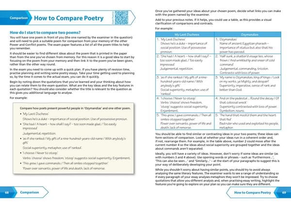 Produktbild: AQA Poetry Anthology Power and Conflict Revision Guide