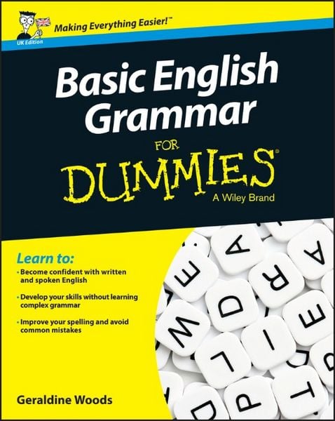 Produktbild: Basic English Grammar For Dummies, UK Edition