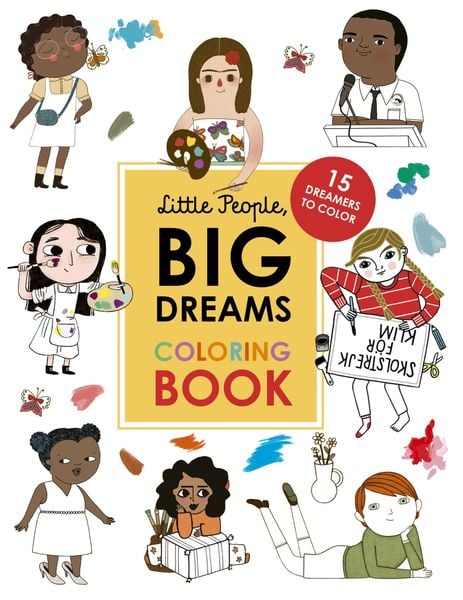 Little People, Big Dreams Coloring Book, Taschenbuch von Maria Isabel Sanchez Vegara , Lisbeth Kaiser, Frances Lincoln, 9780711261365