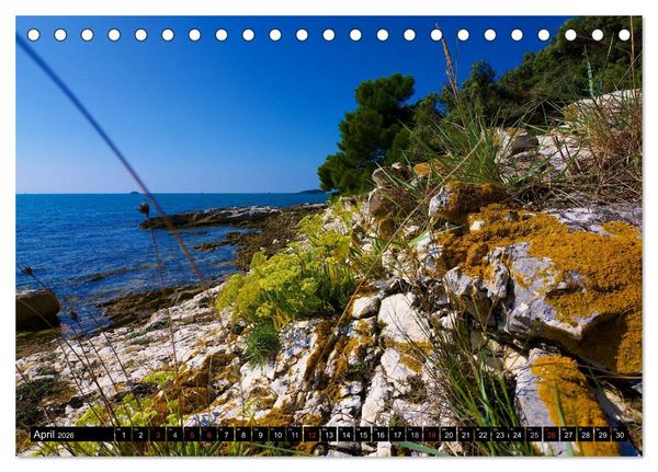 Produktbild: Rund um Rovinj (Tischkalender 2026 DIN A5 quer), CALVENDO Monatskalender