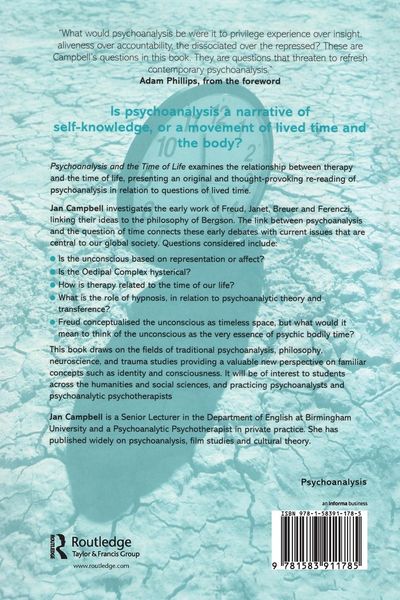 Produktbild: Psychoanalysis and the Time of Life