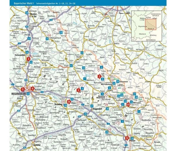 Produktbild: ADAC Reisef&uuml;hrer Bayerischer Wald