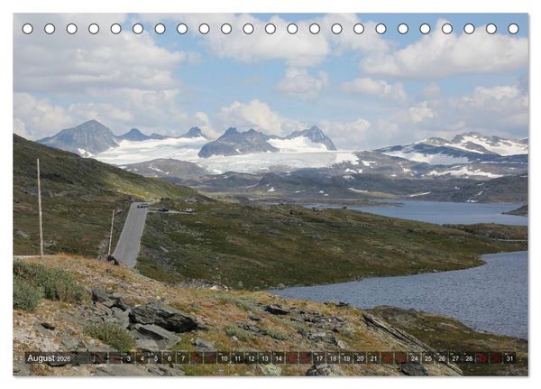 Produktbild: Norwegen 2026 - Im Land der Fjorde, Fjelle und Trolle (Tischkalender 2026 DIN A5 quer), CALVENDO Monatskalender