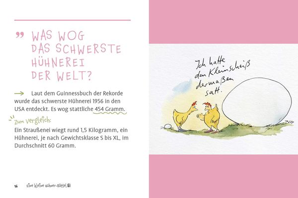 Produktbild: Eine kleine H&uuml;hner-R&auml;tselEI