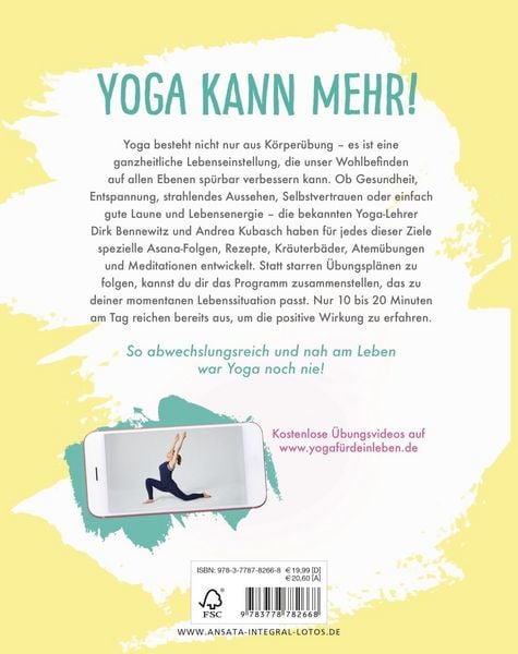 Produktbild: Yoga f&uuml;r dein Leben