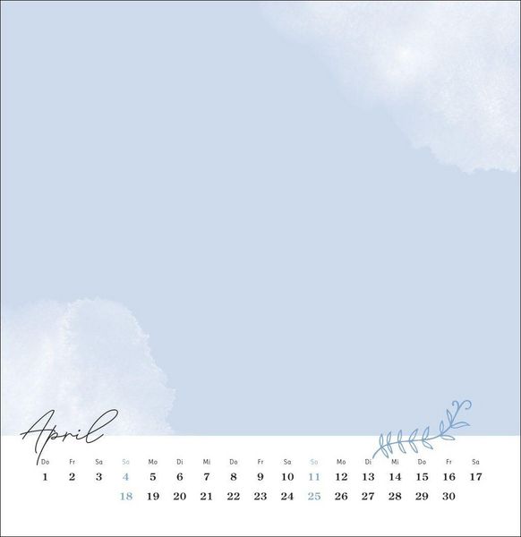 Produktbild: Kreativkalender zum Aufstellen Gl&uuml;cksmomente 2027