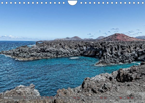 Produktbild: Lanzarote - Meisterwerke der Vulkane (Wandkalender 2022 DIN A4 quer)