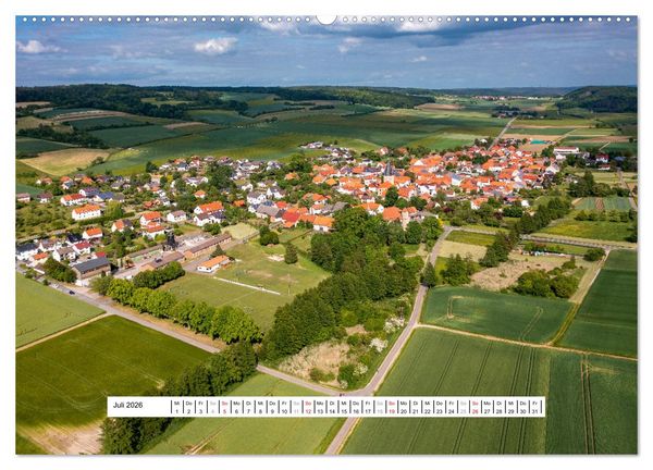 Produktbild: Die Ringgau D&ouml;rfer (Wandkalender 2026 DIN A2 quer), CALVENDO Monatskalender