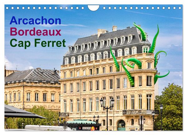 Arcachon Bordeaux Cap Ferret (Wandkalender 2026 DIN A4 quer), CALVENDO Monatskalender