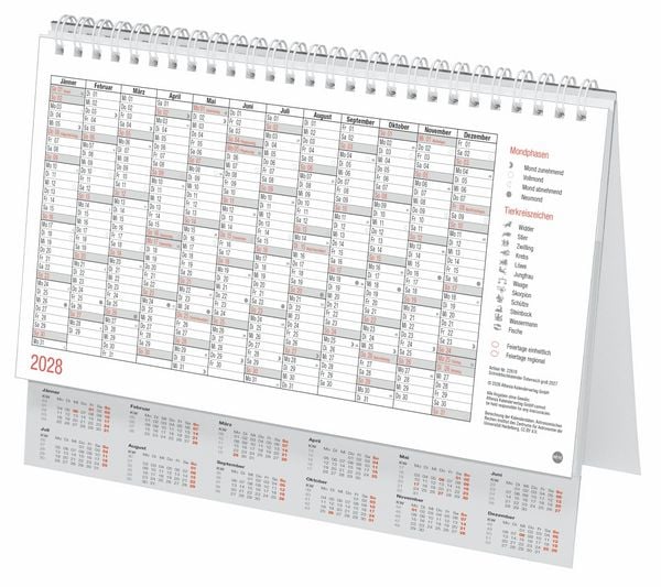 Produktbild: Schreibtischkalender &Ouml;sterreich gro&szlig; 2027