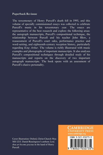 Produktbild: Purcell Studies