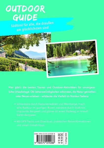 Produktbild: Marco Polo Outdoor Guide Reisef&uuml;hrer S&uuml;dtirol