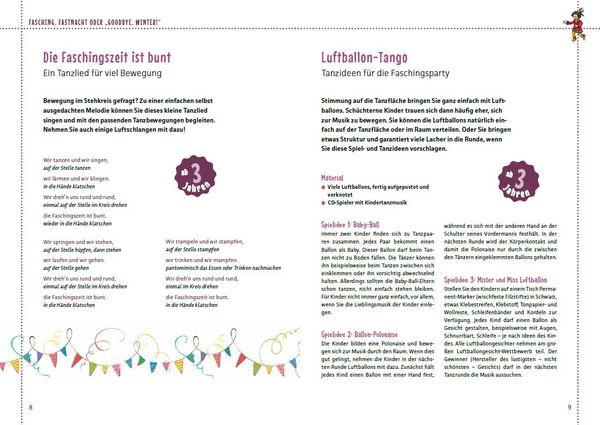 Komm, wir feiern! Kitafeste von Januar bis Juni
