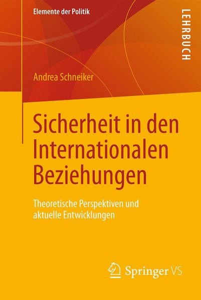 Produktbild: Sicherheit in den Internationalen Beziehungen