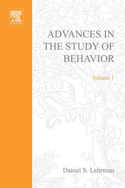 Produktbild: Advances in the Study of Behavior