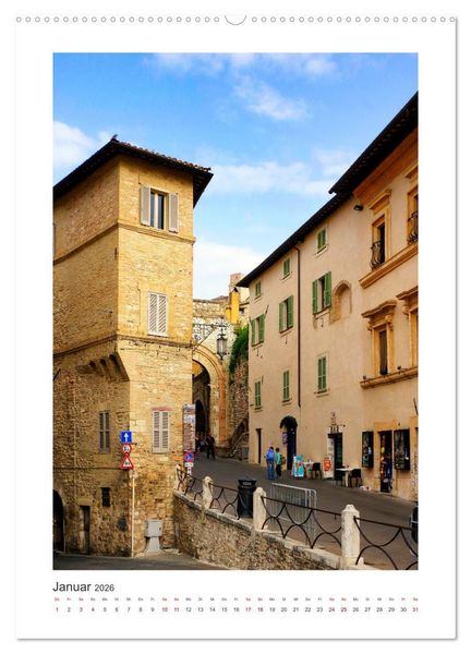 Produktbild: Assisi - Die Stadt zweier gro&szlig;er Heiliger (Wandkalender 2026 DIN A2 hoch), CALVENDO Monatskalender