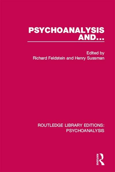 Produktbild: Psychoanalysis and ...
