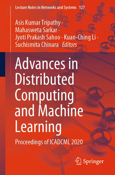 Produktbild: Advances in Distributed Computing and Machine Learning