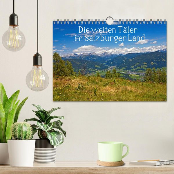 Produktbild: Die weiten T&auml;ler im Salzburger Land (Wandkalender 2026 DIN A4 quer), CALVENDO Monatskalender