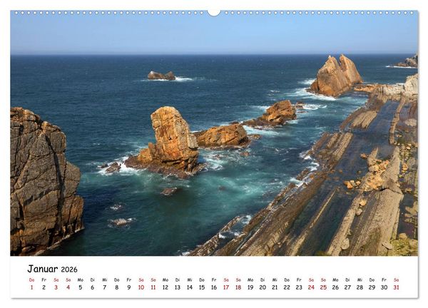 Produktbild: Nordspanien (Wandkalender 2026 DIN A2 quer), CALVENDO Monatskalender