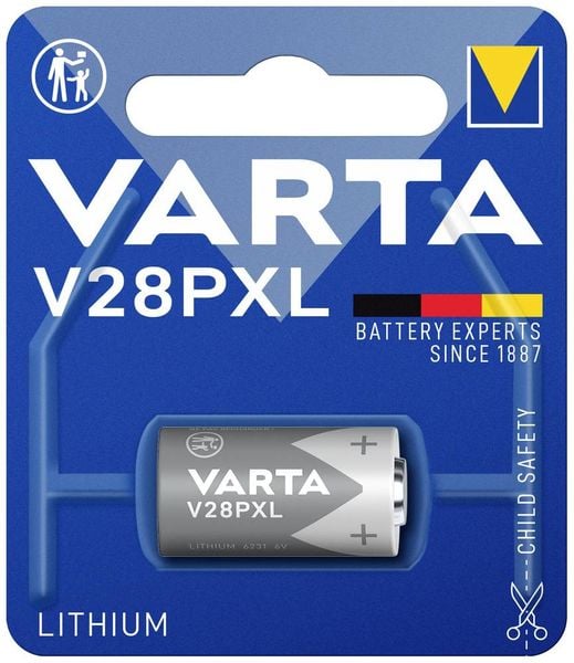 Varta LITHIUM Cylindr. V28PXL Bli 1 Spezial-Batterie V 28 PXL Lithium 6V 170 mAh 1St.