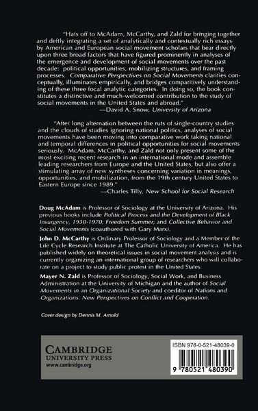 Produktbild: Comparative Perspectives on Social Movements