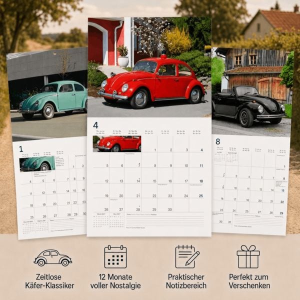 Produktbild: VW K&auml;ferkalender 2027