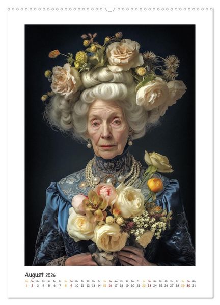Produktbild: Au&szlig;ergew&ouml;hnliche Portraits (Wandkalender 2026 DIN A2 hoch), CALVENDO Monatskalender