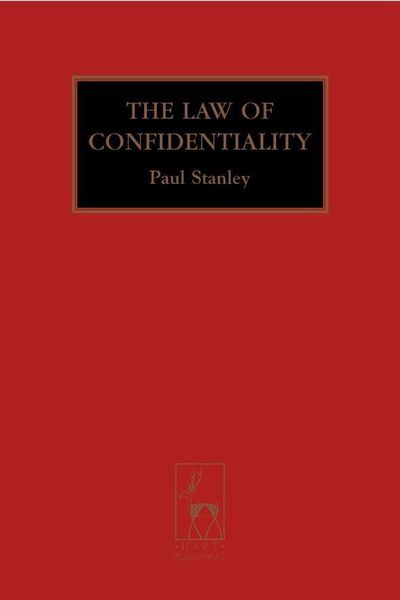 Produktbild: The Law of Confidentiality