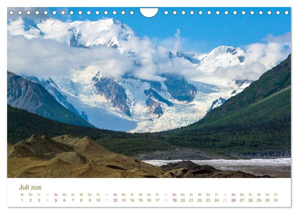 Produktbild: Der Alaska Kalender (Wandkalender 2026 DIN A4 quer), CALVENDO Monatskalender