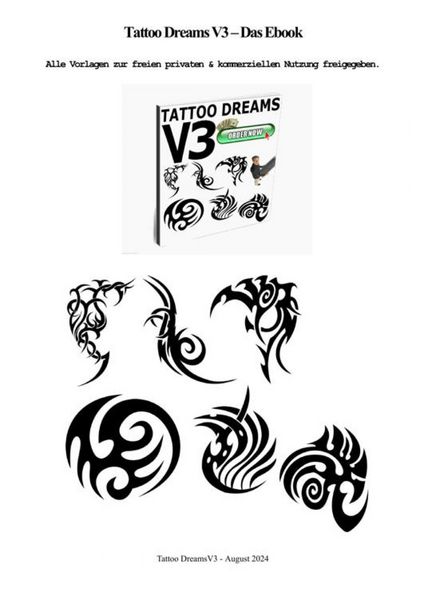 Produktbild: Tattoo Dreams V3 - Das Ebook.