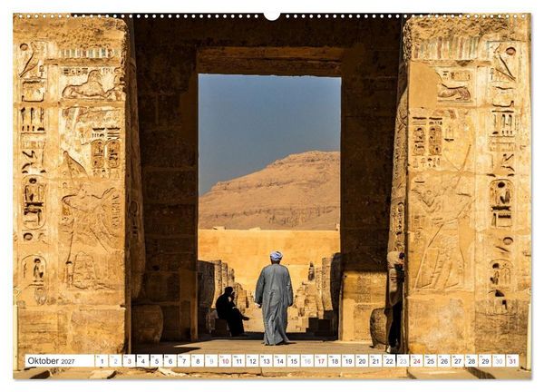 Produktbild: &Auml;gypten - Karnak, die thebanische Nekropole und Luxor (Wandkalender 2027 DIN A2 quer), CALVENDO Monatskalender