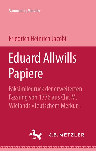 Produktbild: Eduard Allwills Papiere