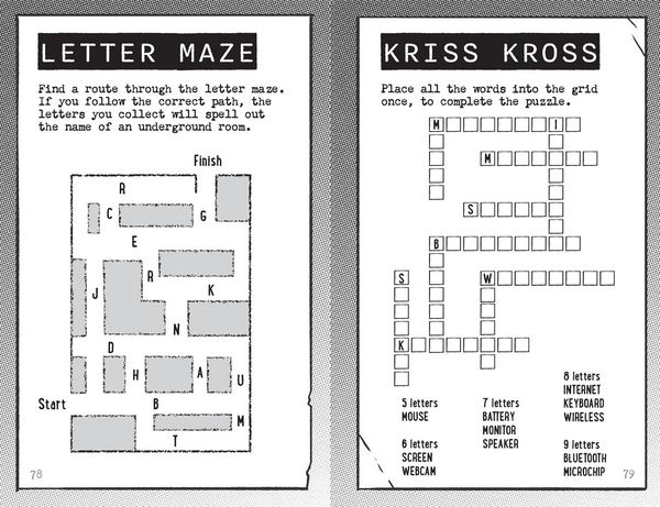 Produktbild: Spy Agency Puzzle Book - The Stolen Secrets