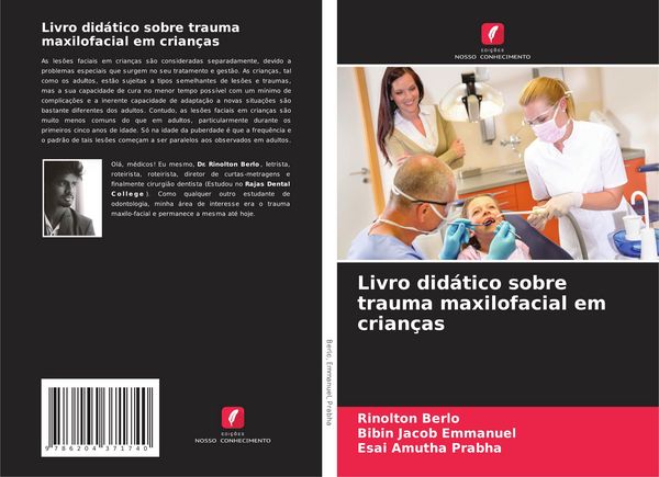 Produktbild: Livro did&aacute;tico sobre trauma maxilofacial em crian&ccedil;as