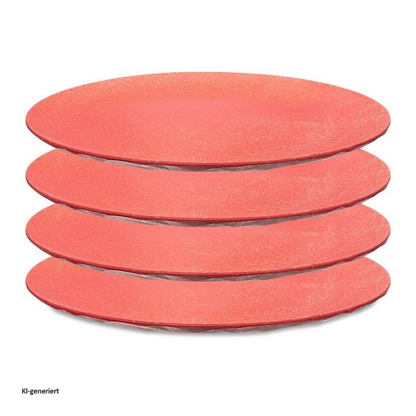 Produktbild: Koziol Flacher Teller 26 cm 4er-Set CLUB PLATE Flacher Teller 26 cm 4er-Set CLUB PLATE