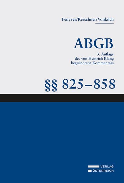 Produktbild: Gro&szlig;kommentar zum ABGB - Klang Kommentar